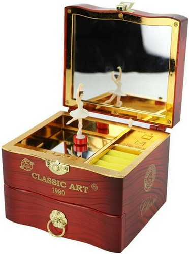 Vintage musical jewelry box - vintage,